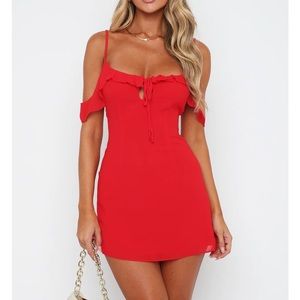 White Fox Boutique - Mini Red dress